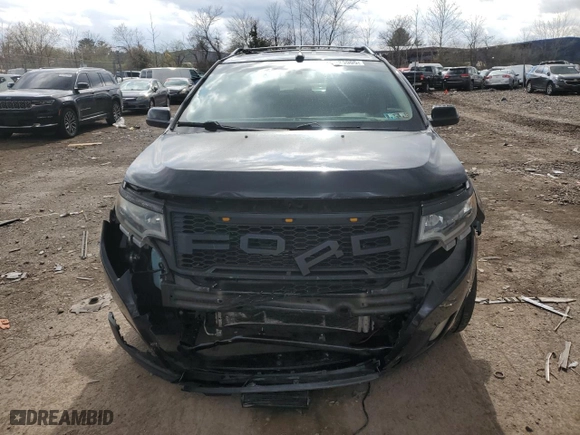 2011 Ford Edge SEL with VIN 2FMDK3JCXBBB58266, listed as a Copart auction lot 50925905 with 163,999 mi miles and Salvage Title. Bid and sale history available at carsss.com. Image 5.