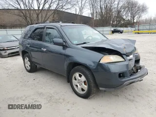 2005 Acura MDX with VIN 2HNYD18285H539112, listed as a Copart auction lot 86871244 with 0 mi miles and Clean Title. Bid and sale history available at carsss.com. Image 4.