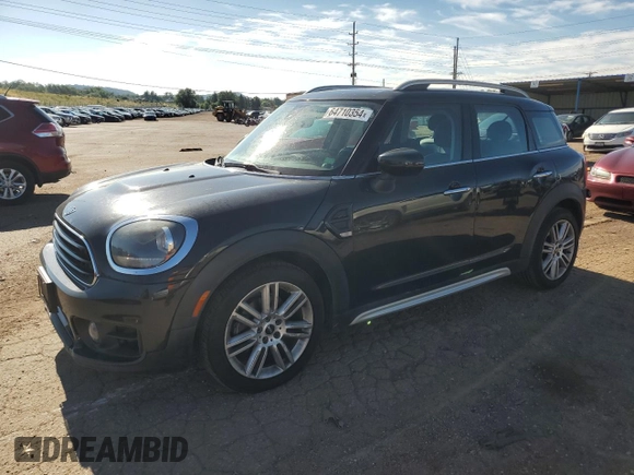 2020 MINI Countryman Oxford Edition with VIN WMZYW3C01L3L03306, listed as a Copart auction lot 64710354 with 63,101 mi miles and Salvage Title. Bid and sale history available at carsss.com. Image 1.