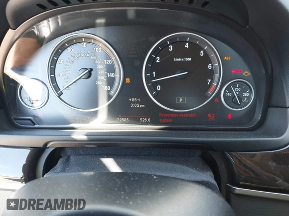 2011 BMW 5 Series 535i with VIN WBAFR7C53BC801469, listed as a IAAI auction lot 41878162 with 72,585 mi miles and . Bid and sale history available at DreamBid. Image 7.