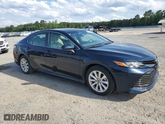 2018 Toyota Camry LE with VIN 4T1B11HK0JU565596, listed as a Copart auction lot 60219235 with 9,809 mi miles and Salvage title. Bid and sale history available at DreamBid. Image 4.