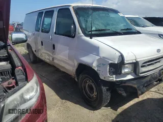 2002 Ford Econoline Cargo with VIN 1FTRE14262HB72368, listed as a Copart auction lot 75482434 with 249,010 mi miles and Non Repairable. Bid and sale history available at DreamBid. Image 4.