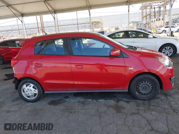 2017 Mitsubishi Mirage ES z VIN ML32A3HJ2HH021629, wystawiony jako IAAI lot #42666655 z przebiegiem 158 157 mil mil oraz . Historia ofert i sprzedaży dostępna na DreamBid. Obrazek 14.