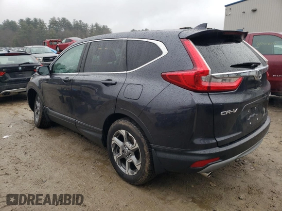 2017 Honda CR-V EX-L with VIN 2HKRW2H84HH118613, listed as a Copart auction lot 41807373 with 58,411 mi miles. Bid and sale history available at carsss.com. Image 2.