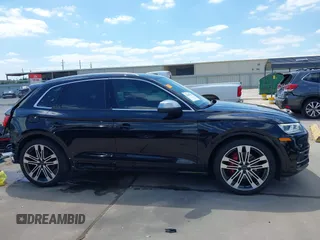 2020 Audi SQ5 Premium Plus with VIN WA1B4AFY0L2059116, listed as a IAAI auction lot 42009082 with 103,896 mi miles. Bid and sale history available at carsss.com. Image 14.