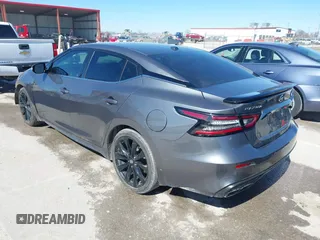 2019 Nissan Maxima SV with VIN 1N4AA6AV0KC360617, listed as a IAAI auction lot 41723765 with 93,691 mi miles and . Bid and sale history available at DreamBid. Image 3.