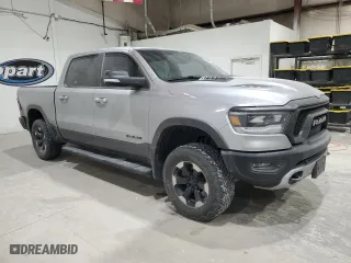 2019 Ram 1500 Rebel with VIN 1C6SRFLT3KN671103, listed as a Copart auction lot 49518485 with 134,232 mi miles and Clean Title. Bid and sale history available at carsss.com. Image 4.