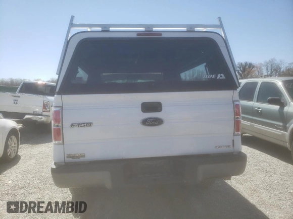2014 Ford F-150 XL with VIN 1FTMF1CM7EKF68634, listed as a Copart auction lot 49832795 with 125,245 mi miles and Salvage Title. Bid and sale history available at carsss.com. Image 6.