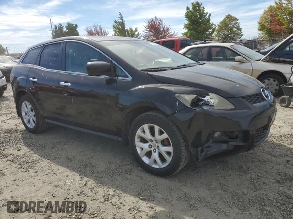 2007 Mazda CX-7 Sport with VIN JM3ER29L470125301, listed as a Copart auction lot 71650334 with 167,685 mi miles and Salvage Title. Bid and sale history available at carsss.com. Image 4.