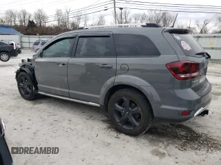 2019 Dodge Journey Crossroad with VIN 3C4PDCGB6KT798800, listed as a Copart auction lot 84019344 with 90,638 mi miles and Salvage Title. Bid and sale history available at DreamBid. Image 2.