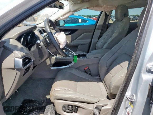 2017 Jaguar F-Pace 35t R-Sport with VIN SADCL2BV1HA080511, listed as a Copart auction lot 58435845 with 78,926 mi miles and Salvage title. Bid and sale history available at DreamBid. Image 7.