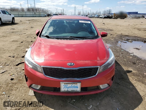 2017 Kia Forte S with VIN 3KPFL4A74HE054733, listed as a Copart auction lot 51148895 with 117,542 mi miles and Clean Title. Bid and sale history available at DreamBid. Image 5.