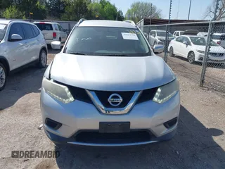 2015 Nissan Rogue SV with VIN KNMAT2MV7FP542872, listed as a IAAI auction lot 42014716 with 134,240 mi miles and . Bid and sale history available at carsss.com. Image 12.