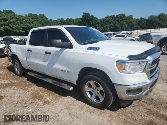 2019 Ram 1500 Tradesman with VIN 1C6SRFNT2KN651311, listed as a Copart auction lot 63605625 with 461,847 mi miles and Salvage title. Bid and sale history available at DreamBid. Image 4.