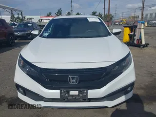 2020 Honda Civic Sedan Sport with VIN 2HGFC2F84LH600905, listed as a IAAI auction lot 41903345 with 24,455 mi miles. Bid and sale history available at carsss.com. Image 13.