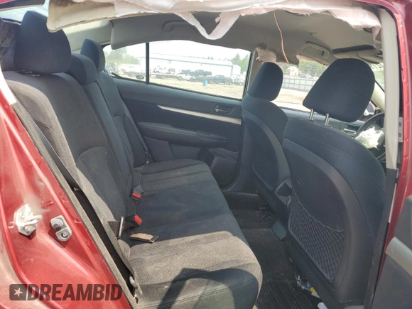 2013 Subaru Legacy 2.5i z VIN 4S3BMBA66D3043516, wystawiony jako Copart lot #59712795 z przebiegiem 80 282 mil mil oraz Szkoda całkowita • Salvage title. Historia ofert i sprzedaży dostępna na DreamBid. Obrazek 10.