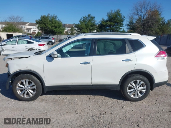 2016 Nissan Rogue SV with VIN KNMAT2MV9GP726986, listed as a IAAI auction lot 42064003 with 108,433 mi miles. Bid and sale history available at carsss.com. Image 14.