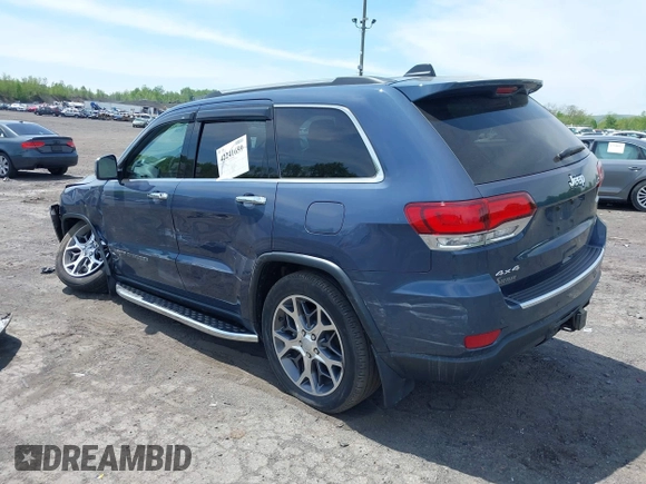 2021 Jeep Grand Cherokee 80th Anniversary with VIN 1C4RJFBGXMC775539, listed as a IAAI auction lot 42241659 with 23,541 mi miles and . Bid and sale history available at DreamBid. Image 3.
