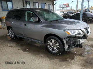 2018 Nissan Pathfinder SV с VIN 5N1DR2MN2JC662179, выставлен на аукционе Copart как лот 54833995 с пробегом 61 321 миль миль и Списание • Salvage title. История ставок и продаж доступна на DreamBid. Изображение 4.