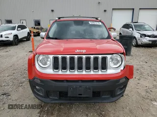 2017 Jeep Renegade Limited with VIN ZACCJBDB1HPE93582, listed as a Copart auction lot 64261214 with 164,943 mi miles and Non repairable. Bid and sale history available at DreamBid. Image 5.