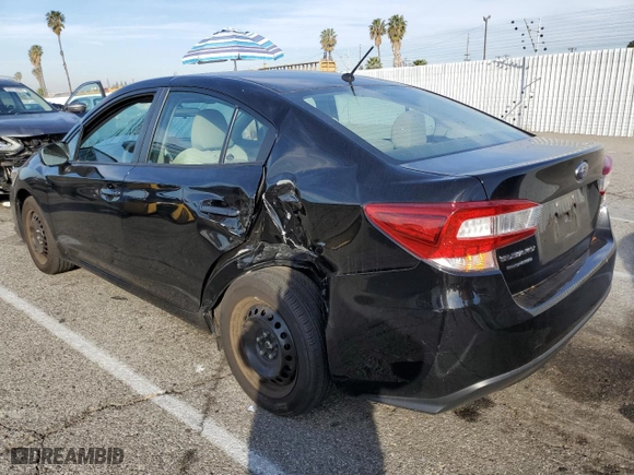 2023 Subaru Impreza with VIN 4S3GKAB69P3600055, listed as a Copart auction lot 43751825 with 20,376 mi miles and Salvage Title. Bid and sale history available at carsss.com. Image 2.