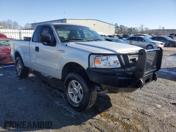 2005 Ford F-150 XL with VIN 1FTRF14535NB98598, listed as a Copart auction lot 88928675 with 214,304 mi miles and Salvage Title. Bid and sale history available at carsss.com. Image 4.