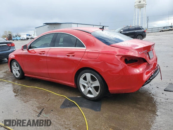 2017 Mercedes-Benz CLA 250 with VIN WDDSJ4GB5HN421897, listed as a Copart auction lot 50415814 with 53,499 mi miles and . Bid and sale history available at DreamBid. Image 2.
