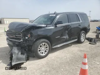 2019 GMC Yukon SLT with VIN 1GKS2BKC5KR166412, listed as a Copart auction lot 48030905 with 125,774 mi miles and Salvage Title. Bid and sale history available at DreamBid. Image 1.