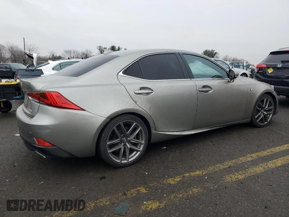 2020 Lexus IS 350 F Sport with VIN JTHGZ1E2XL5018242, listed as a Copart auction lot 43329635 with 38,135 mi miles and Salvage title. Bid and sale history available at DreamBid. Image 3.