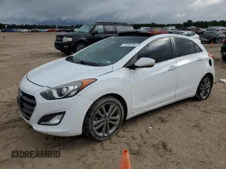 2017 Hyundai Elantra GT with VIN KMHD35LH5HU358721, listed as a Copart auction lot 71369104 with 93,123 mi miles and Salvage Title. Bid and sale history available at carsss.com. Image 1.