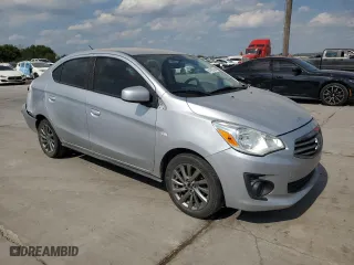 2019 Mitsubishi Mirage G4 ES with VIN ML32F3FJ0KHF16622, listed as a Copart auction lot 61160784 with 115,490 mi miles and Salvage Title. Bid and sale history available at carsss.com. Image 4.