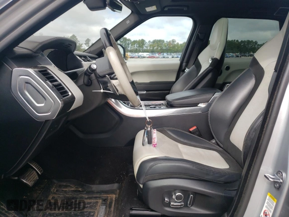 2018 Land Rover Range Rover Sport SVR с VIN SALWZ2SE3JA190546, выставлен на аукционе Copart как лот 73454874 с пробегом 66 069 миль миль и Списание • Salvage title. История ставок и продаж доступна на DreamBid. Изображение 7.
