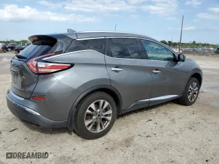 2017 Nissan Murano SL with VIN 5N1AZ2MG3HN163670, listed as a Copart auction lot 49519585 with 92,073 mi miles and Salvage Title. Bid and sale history available at carsss.com. Image 3.