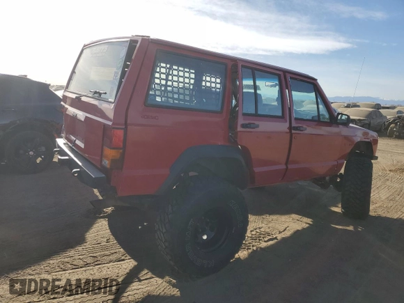 1994 Jeep Cherokee SE with VIN 1J4FJ28S7RL254870, listed as a Copart auction lot 85783884 with 268,569 mi miles and Salvage Title. Bid and sale history available at carsss.com. Image 3.