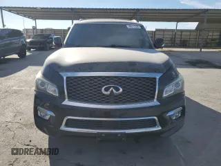 2015 Infiniti QX80 with VIN JN8AZ2NC0F9370883, listed as a Copart auction lot 46711385 with 212,480 mi miles and Clean Title. Bid and sale history available at carsss.com. Image 5.