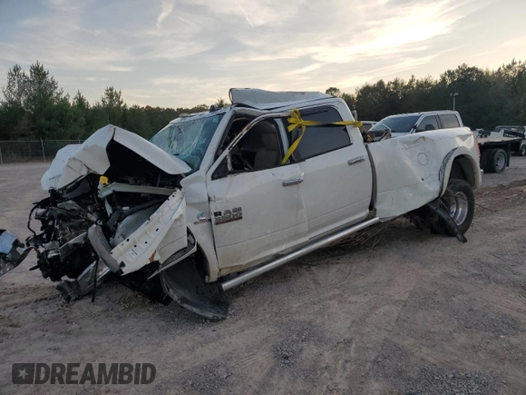 2014 Ram 3500 Laramie with VIN 3C63RRJLXEG132984, listed as a Copart auction lot 78882914 with Not Provided miles and Salvage Title. Bid and sale history available at carsss.com. Image 1.