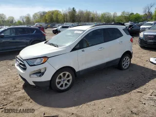 2018 Ford EcoSport SE with VIN MAJ3P1TE9JC210303, listed as a Copart auction lot 54254925 with 0 mi miles and Clean Title. Bid and sale history available at carsss.com. Image 1.