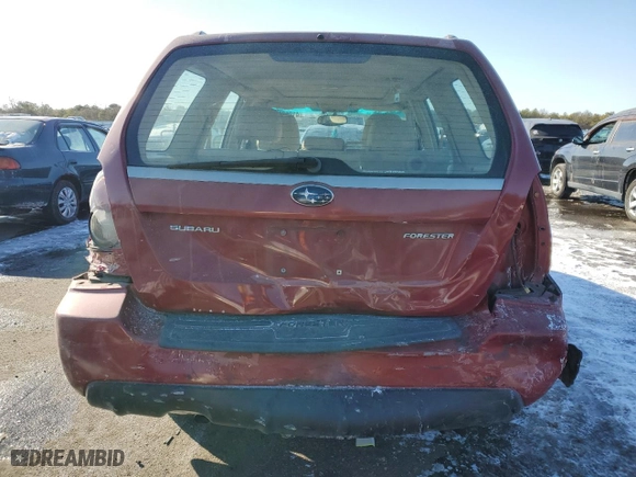 2006 Subaru Forester 2.5 X w/Premium Pkg with VIN JF1SG65616H726583, listed as a Copart auction lot 41962295 with 187,788 mi miles and Clean Title. Bid and sale history available at carsss.com. Image 6.