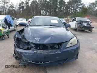 2006 Lexus IS 250 Manual with VIN JTHBK262565003168, listed as a IAAI auction lot 41590359 with 180,400 mi miles. Bid and sale history available at carsss.com. Image 13.