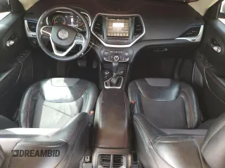 2015 Jeep Cherokee Trailhawk with VIN 1C4PJMBB5FW600455, listed as a Copart auction lot 53859365 with 164,420 mi miles and Salvage Title. Bid and sale history available at DreamBid. Image 8.