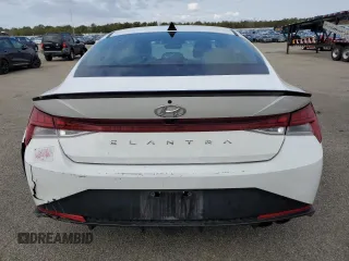2023 Hyundai Elantra N Line z VIN KMHLR4AF2PU400167, wystawiony jako Copart lot #52502195 z przebiegiem 35 397 mil mil oraz Szkoda całkowita • Salvage title. Historia ofert i sprzedaży dostępna na DreamBid. Obrazek 6.