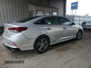2018 Hyundai Sonata SEL with VIN 5NPE34AF8JH716737, listed as a Copart auction lot 52597155 with 157,574 mi miles and Clean Title. Bid and sale history available at DreamBid. Image 3.