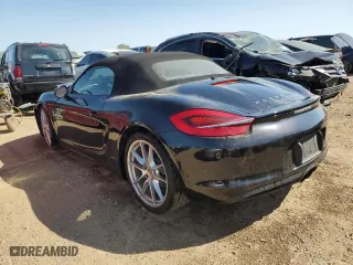 2013 Porsche Boxster S with VIN WP0CB2A8XDS133480, listed as a Copart auction lot 70601174 with 45,638 mi miles and Salvage Title. Bid and sale history available at carsss.com. Image 2.