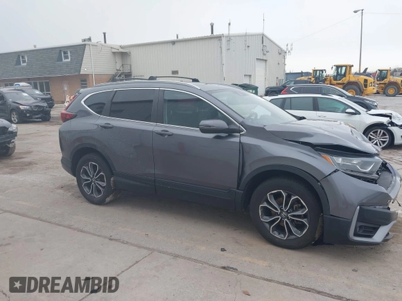 2020 Honda CR-V EX with VIN 5J6RW2H54LL009279, listed as a IAAI auction lot 41750865 with 69,969 mi miles. Bid and sale history available at carsss.com. Image 13.