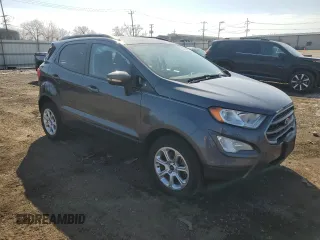 2021 Ford EcoSport SE with VIN MAJ6S3GL1MC400763, listed as a Copart auction lot 48914775 with 128,780 mi miles and Salvage title. Bid and sale history available at DreamBid. Image 4.