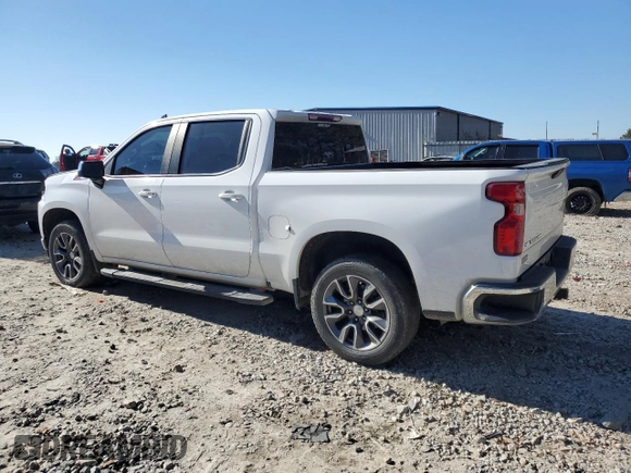 2021 Chevrolet Silverado 1500 LT with VIN 3GCUYDED4MG191565, listed as a Copart auction lot 89302975 with 113,808 mi miles and Salvage Title. Bid and sale history available at carsss.com. Image 2.