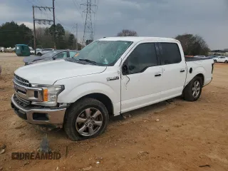 2018 Ford F-150 XL with VIN 1FTEW1CP7JFA13040, listed as a Copart auction lot 47606745 with 97,577 mi miles and Salvage Title. Bid and sale history available at carsss.com. Image 1.