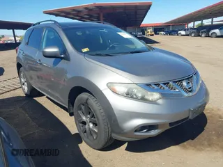 2011 Nissan Murano S with VIN JN8AZ1MW1BW175036, listed as a IAAI auction lot 42133477 with 194,973 mi miles and . Bid and sale history available at carsss.com. Image 1.