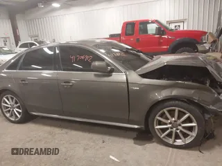 2014 Audi A4 Premium Plus with VIN WAUFFAFL1EN004940, listed as a IAAI auction lot 41706912 with 72,527 mi miles. Bid and sale history available at carsss.com. Image 13.
