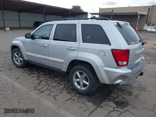 2007 Jeep Grand Cherokee Limited with VIN 1J8HR58N57C532416, listed as a IAAI auction lot 41719729 with 169,154 mi miles. Bid and sale history available at carsss.com. Image 3.